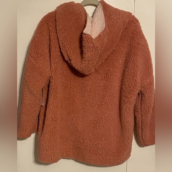 Jessica Simpson reversible soft, oversized sherpa jacket, S/M - Picture 2 of 7